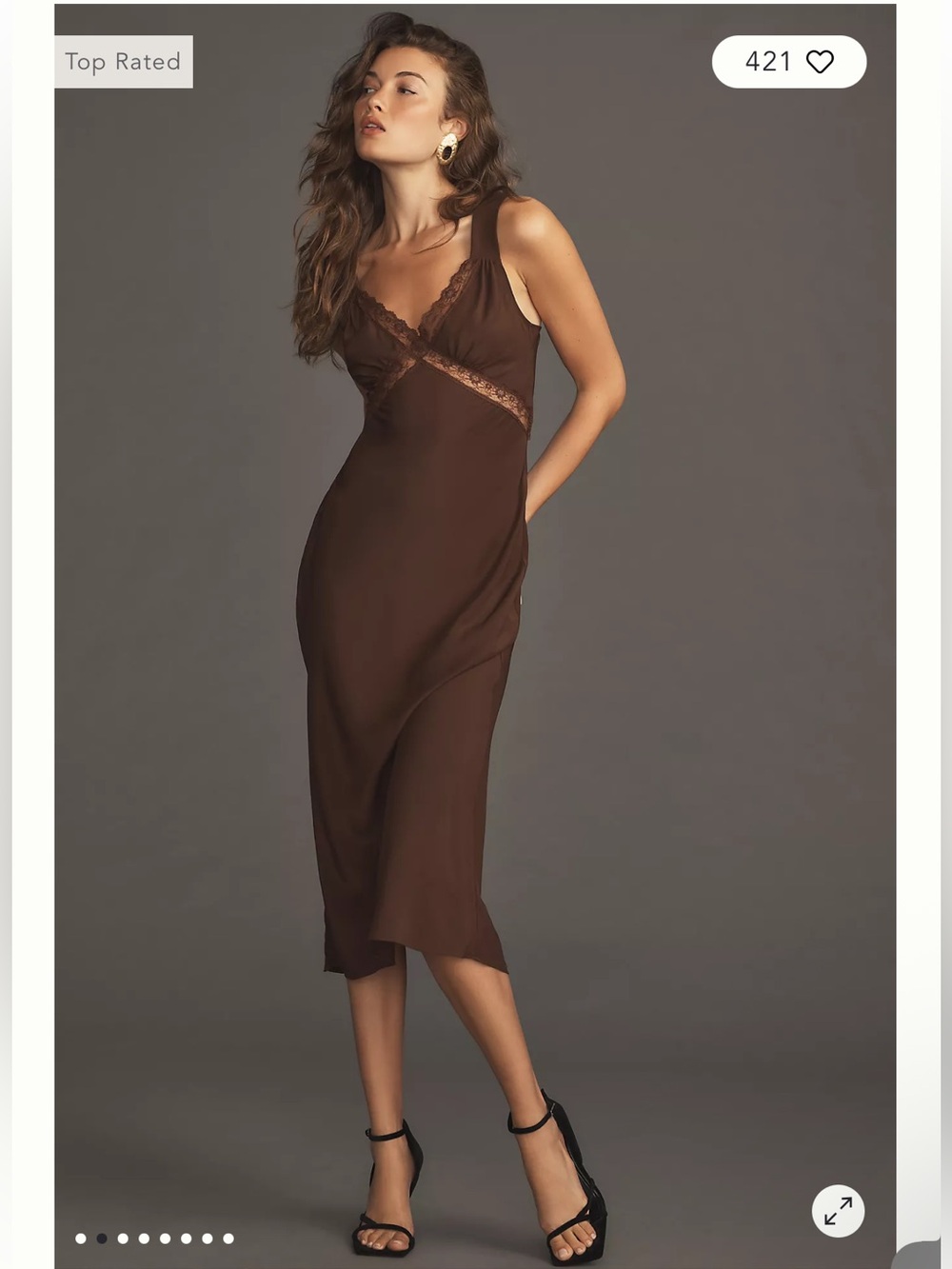 Reformation Provence silk dress - Picture 3 of 6